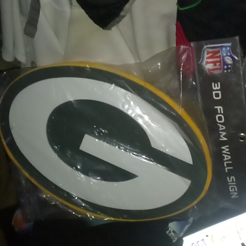 Green Bay Fanfoam 3d foam wall sign